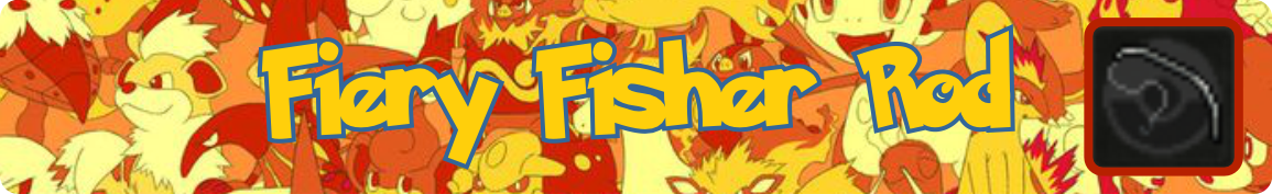 Fiery Fisher Rod